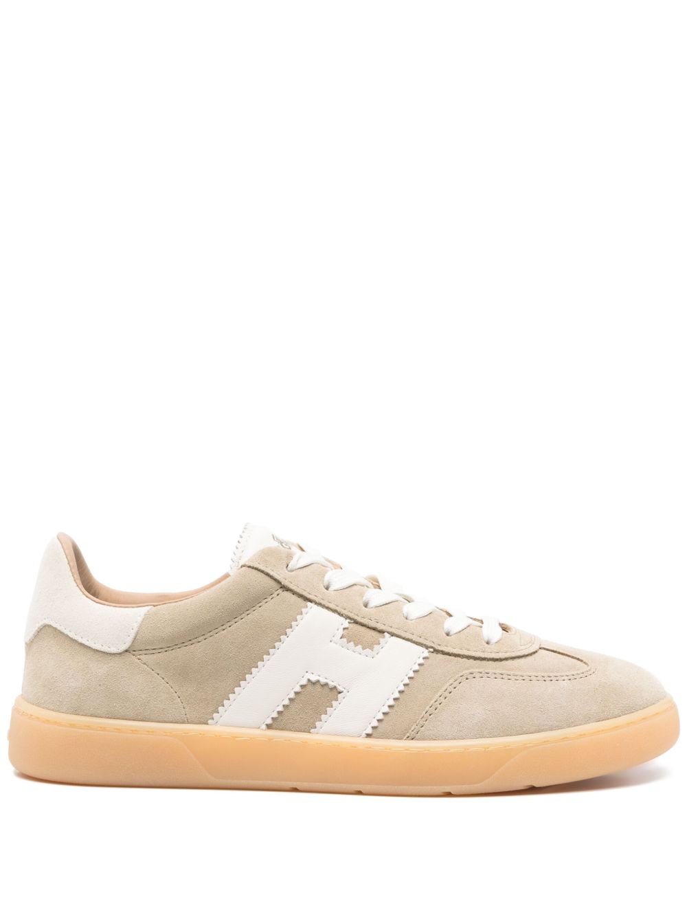 Hogan Pre Sneakers Beige Exterior: Calf Leather