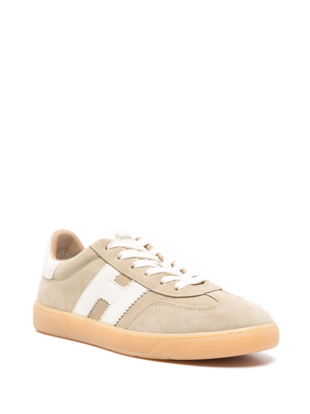 Hogan Pre Sneakers Beige Exterior: Calf Leather