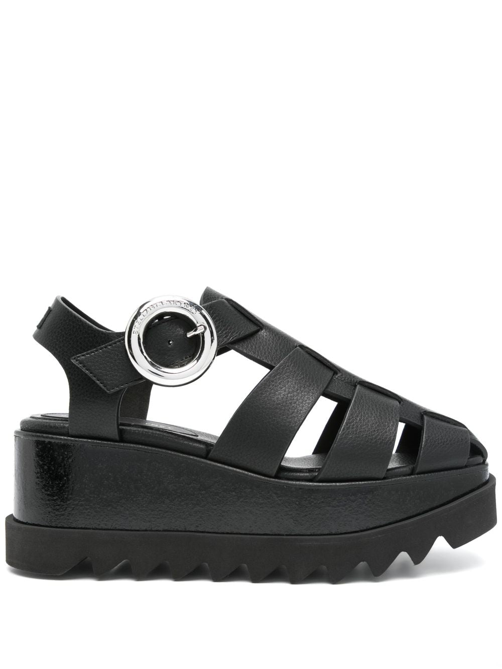 Stella Mccartney Sandals Black Synthetic Fiber