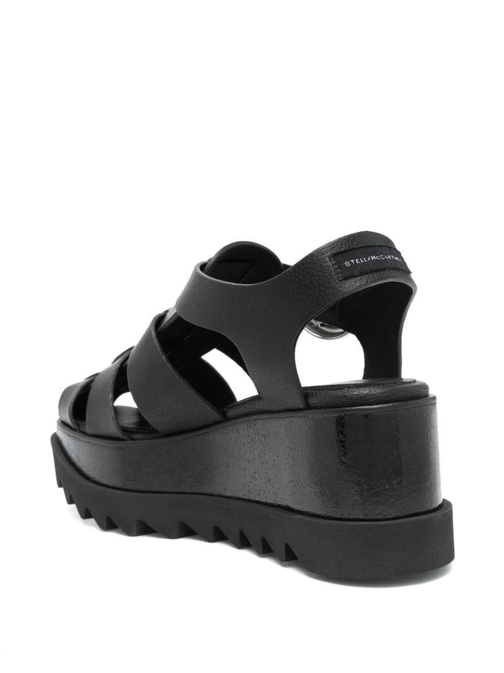 Stella Mccartney Sandals Black Synthetic Fiber