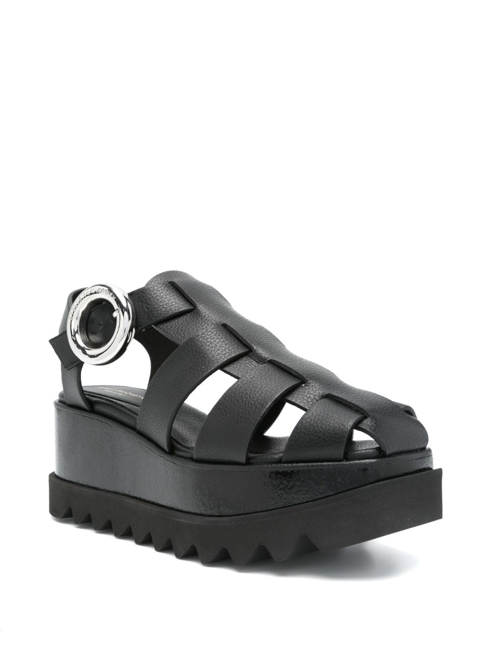 Stella Mccartney Sandals Black Synthetic Fiber