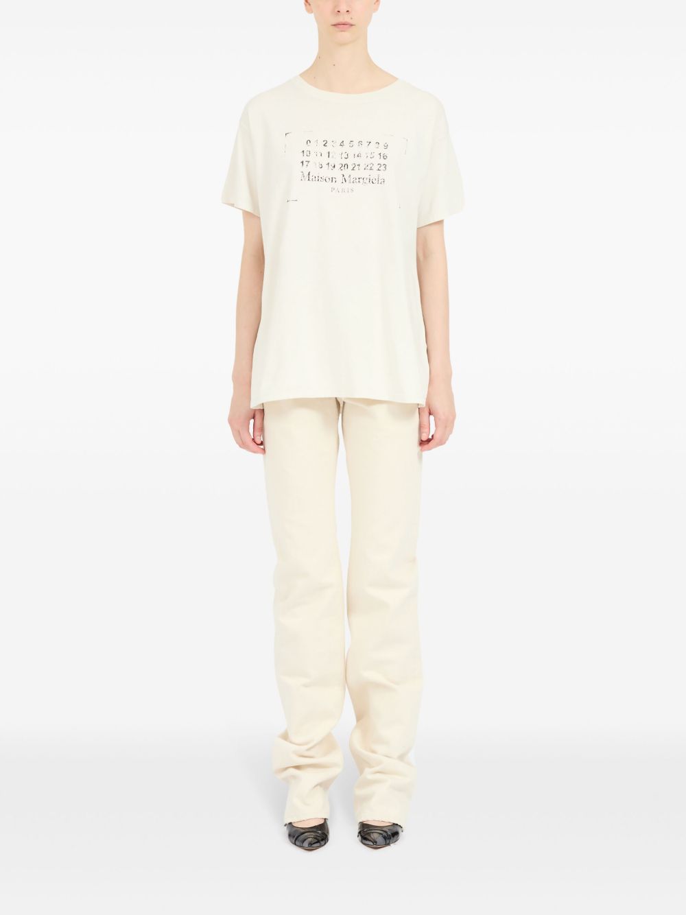 Maison Margiela T-Shirts And Polos White Cotton