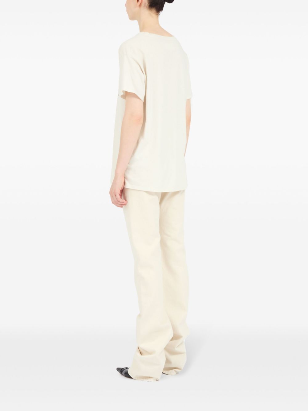 Maison Margiela T-Shirts And Polos White Cotton