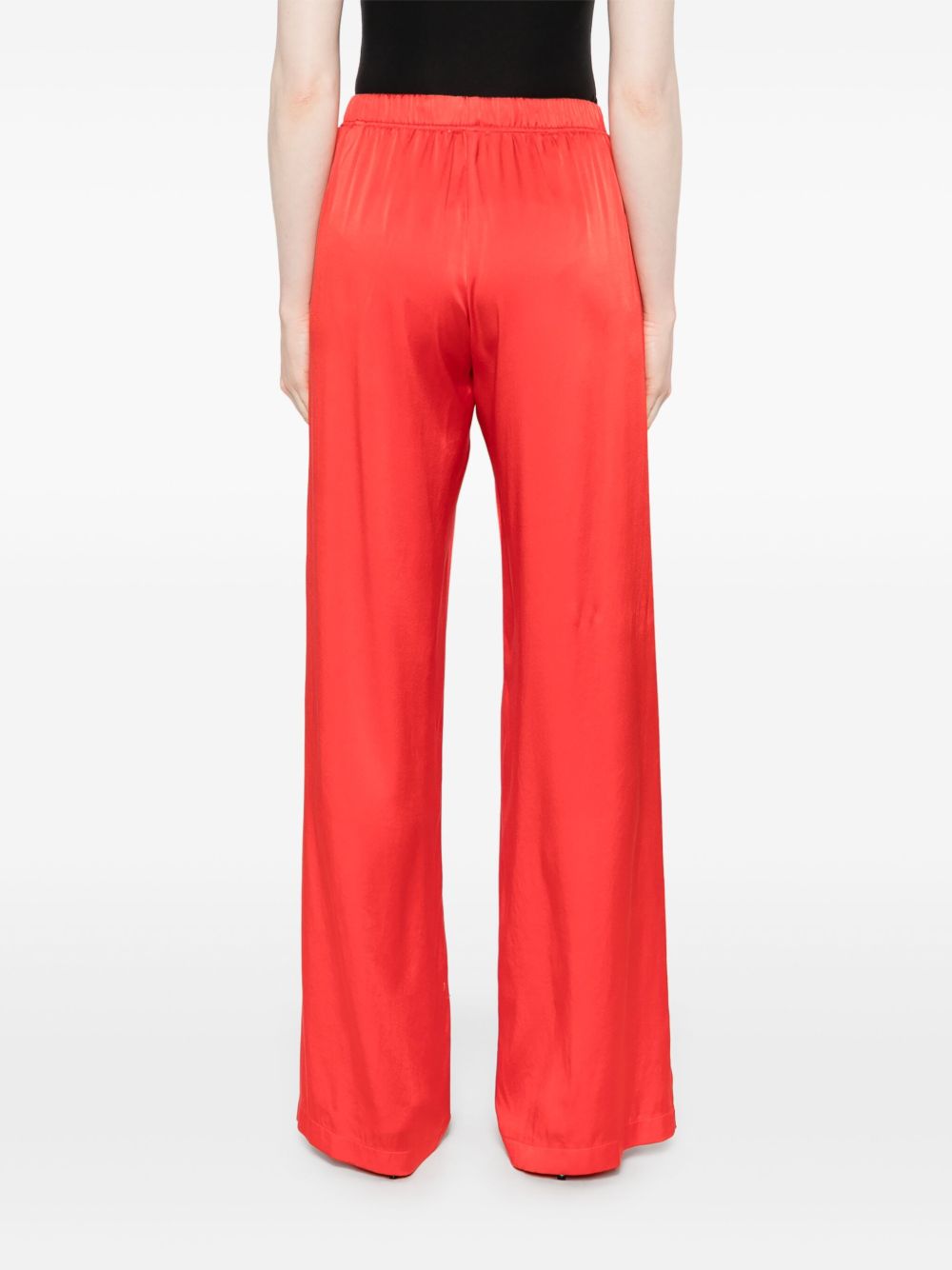 Forte Trousers Orange Silk