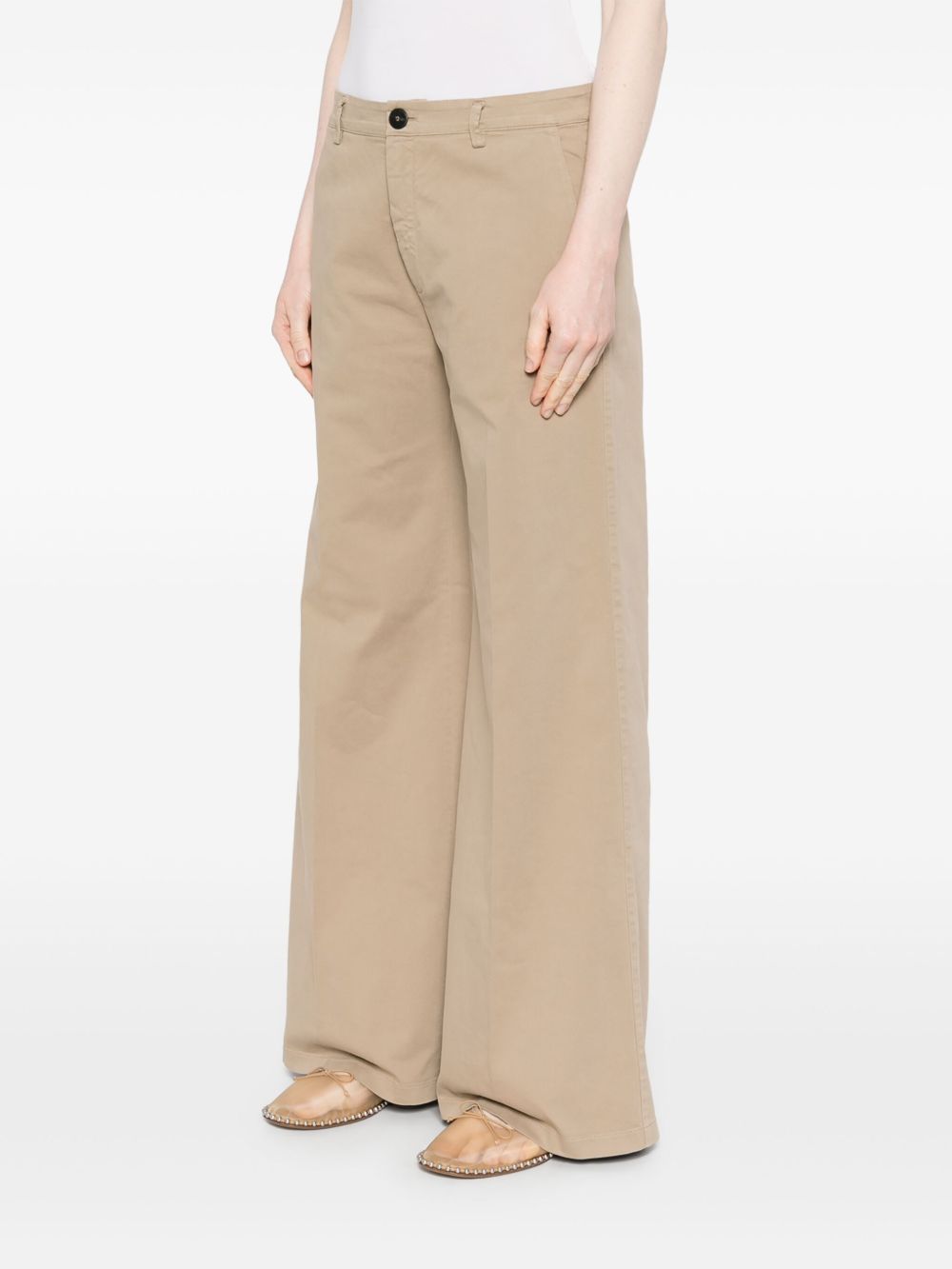 Forte Trousers Dove Grey Exterior: Cotton