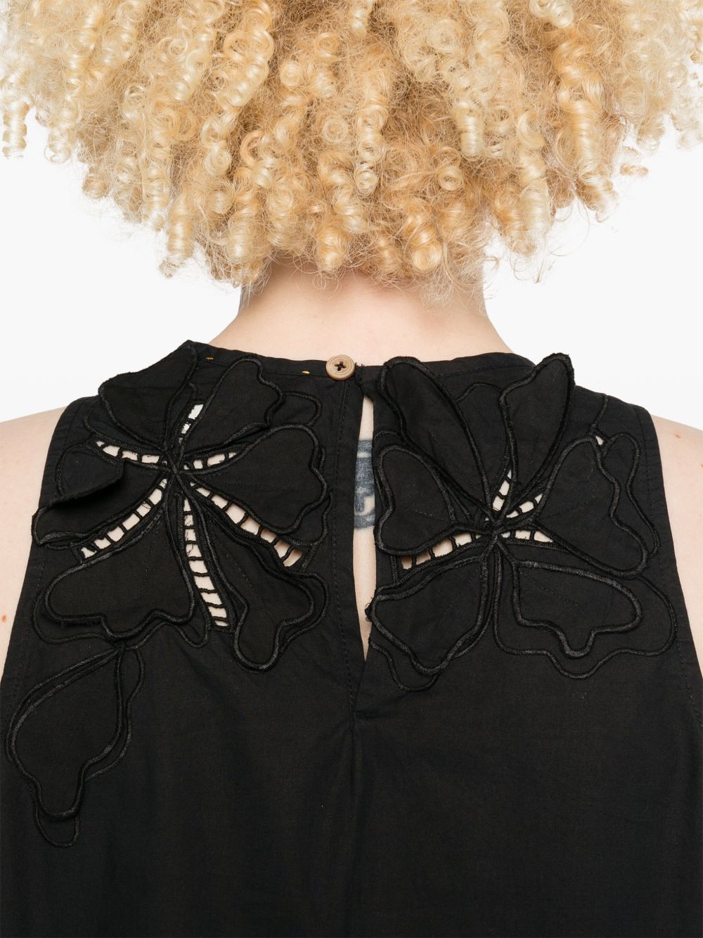 Forte Top Black Cotton
