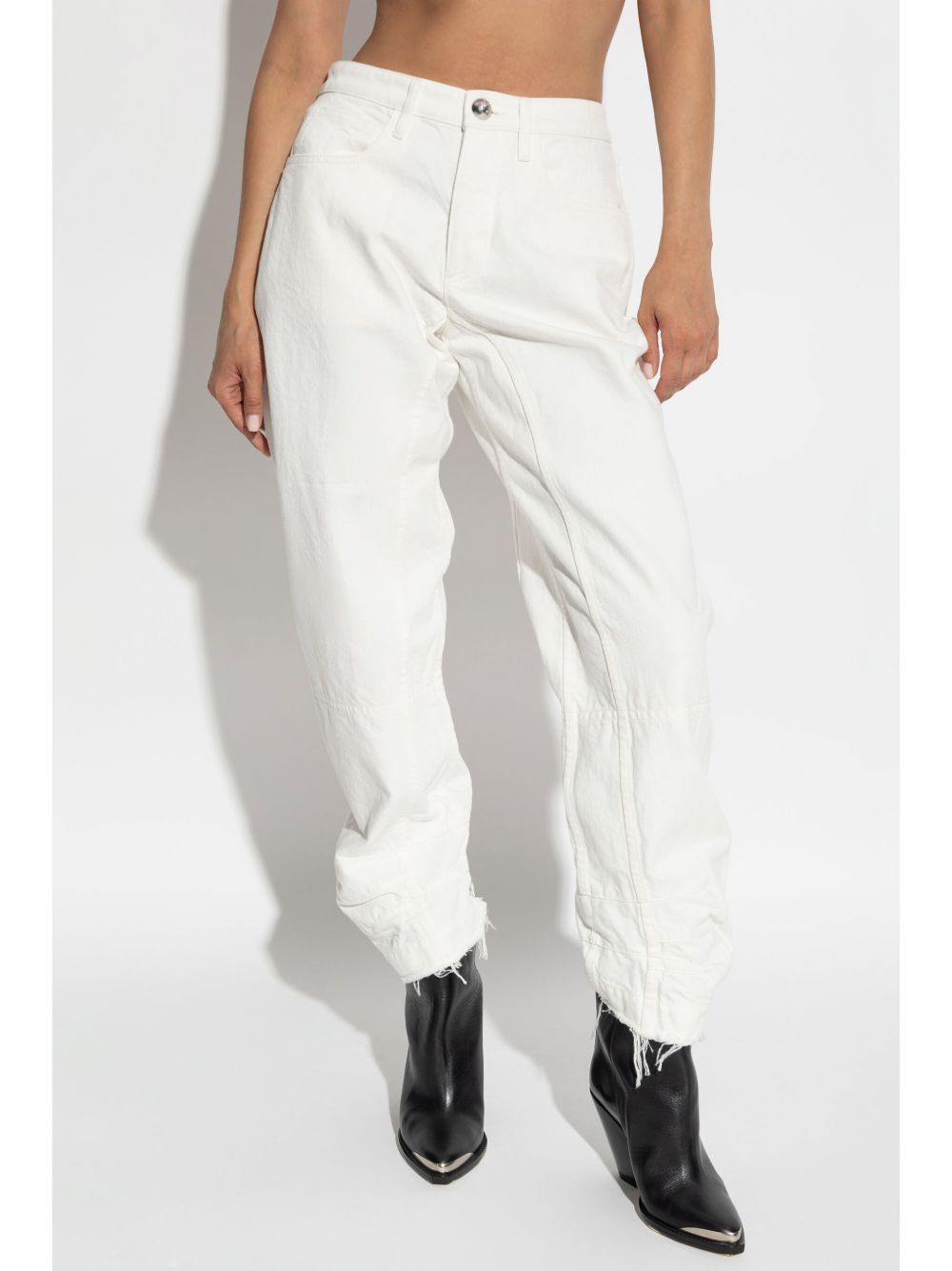 Jil Sander Jeans White Cotton