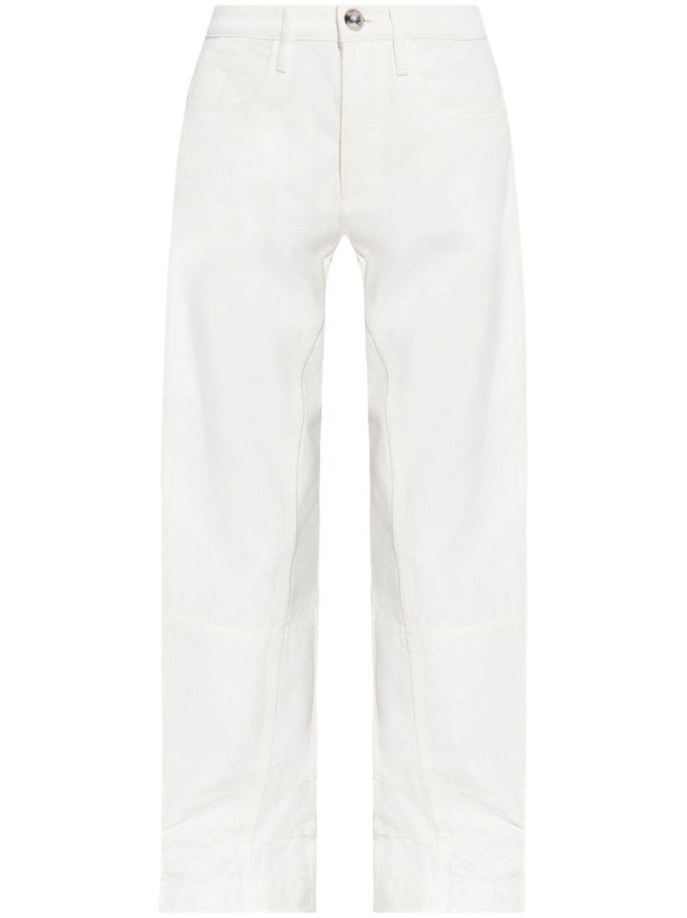 Jil Sander Jeans White Cotton