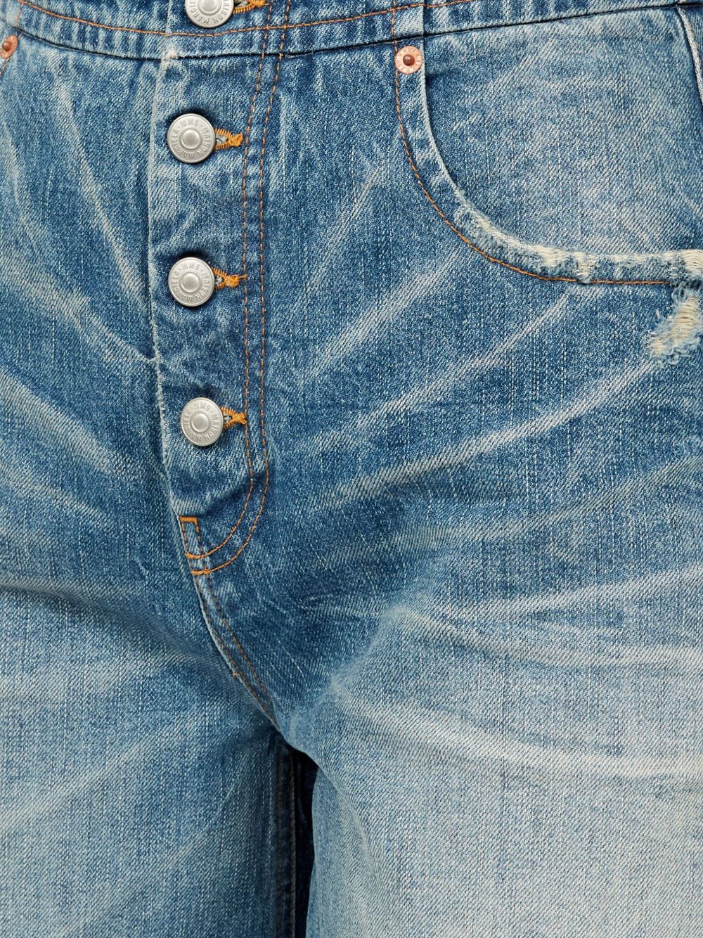 Mm6 Maison Margiela Jeans Clear Blue Cotton