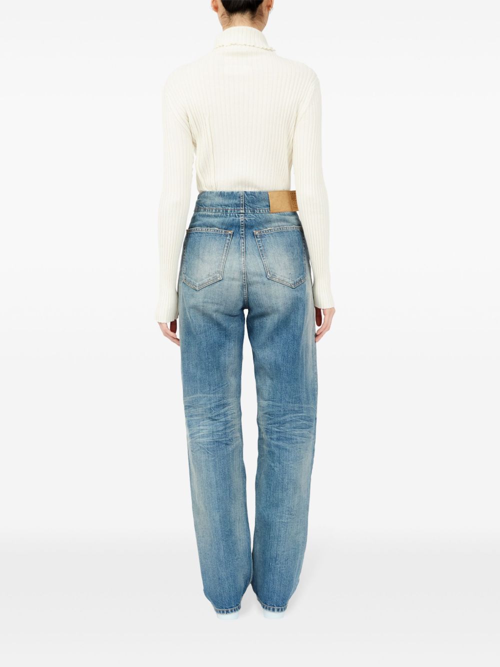 Mm6 Maison Margiela Jeans Clear Blue Cotton
