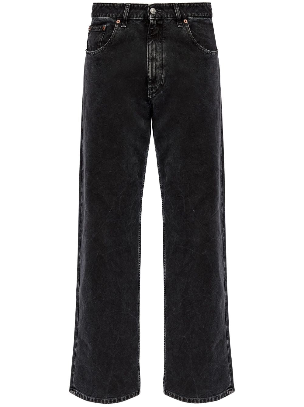 Mm6 Maison Margiela Jeans Black Cotton