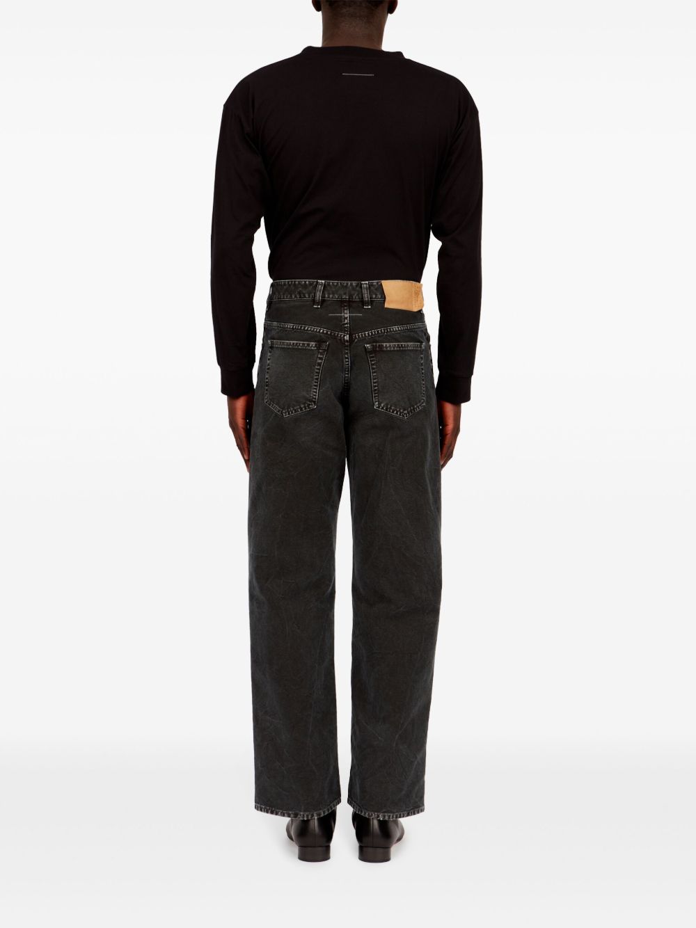 Mm6 Maison Margiela Jeans Black Cotton