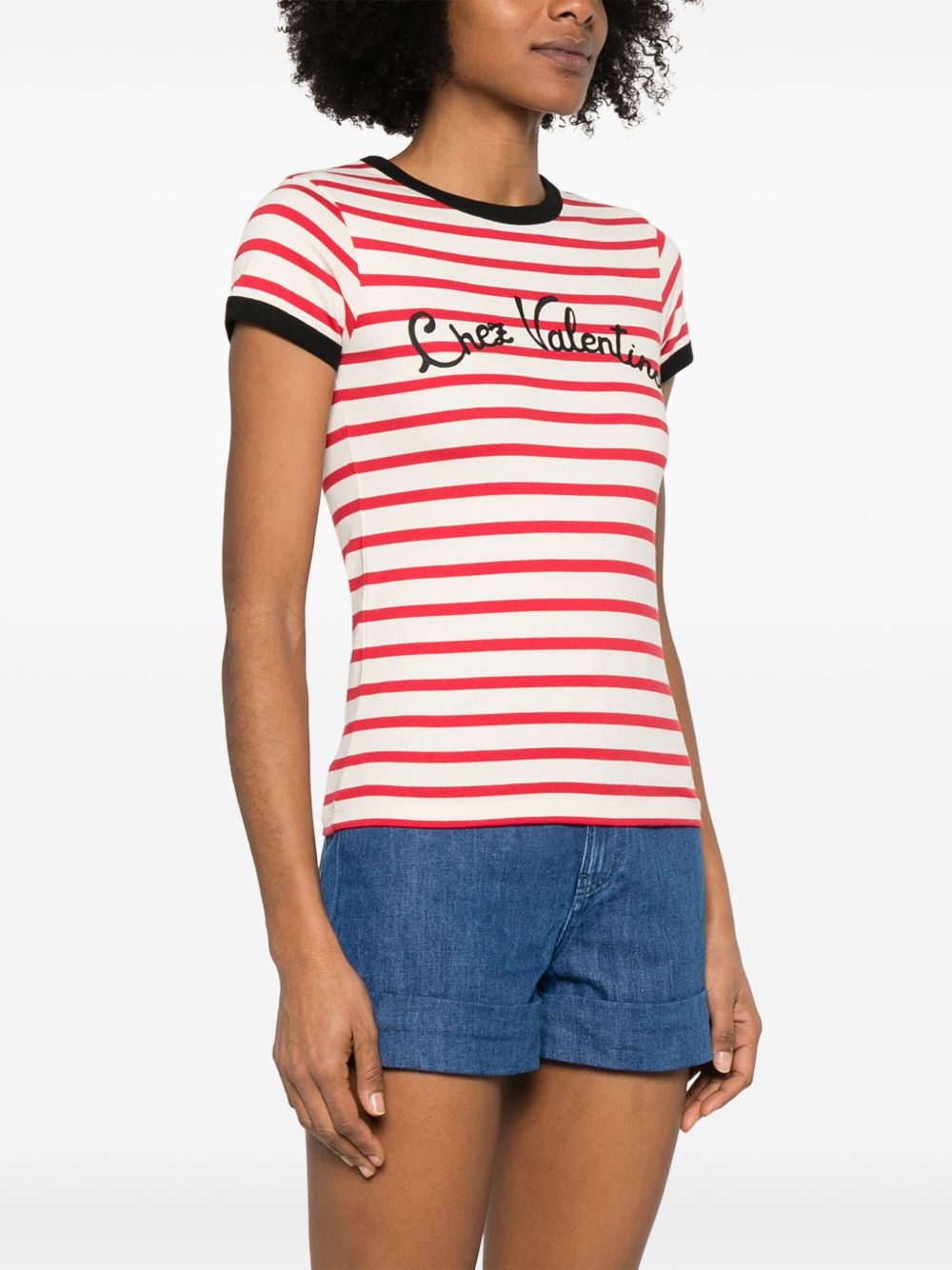 Valentino T-Shirts And Polos Ivory Cotton