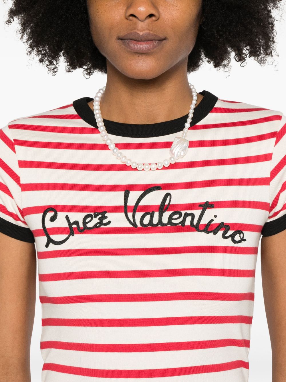 Valentino T-Shirts And Polos Ivory Cotton