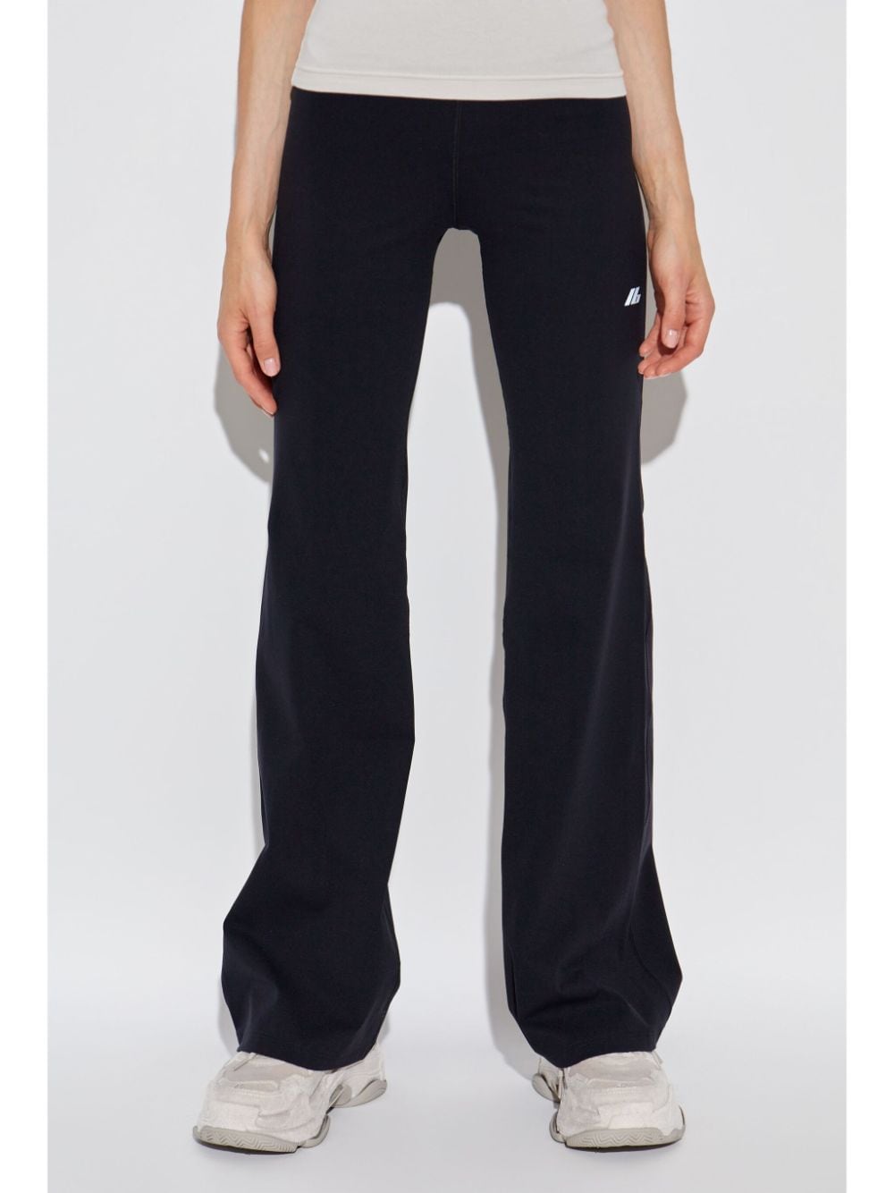 Balenciaga Trousers Black Polyamide Elastane