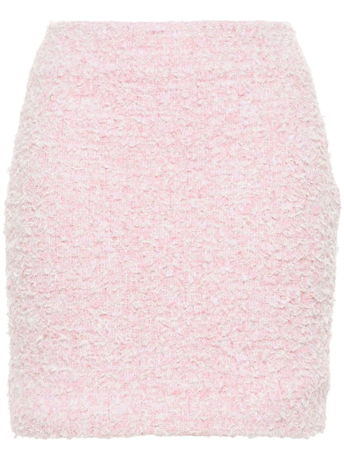 Balenciaga Skirts Pink Cotton Polyamide Viscose