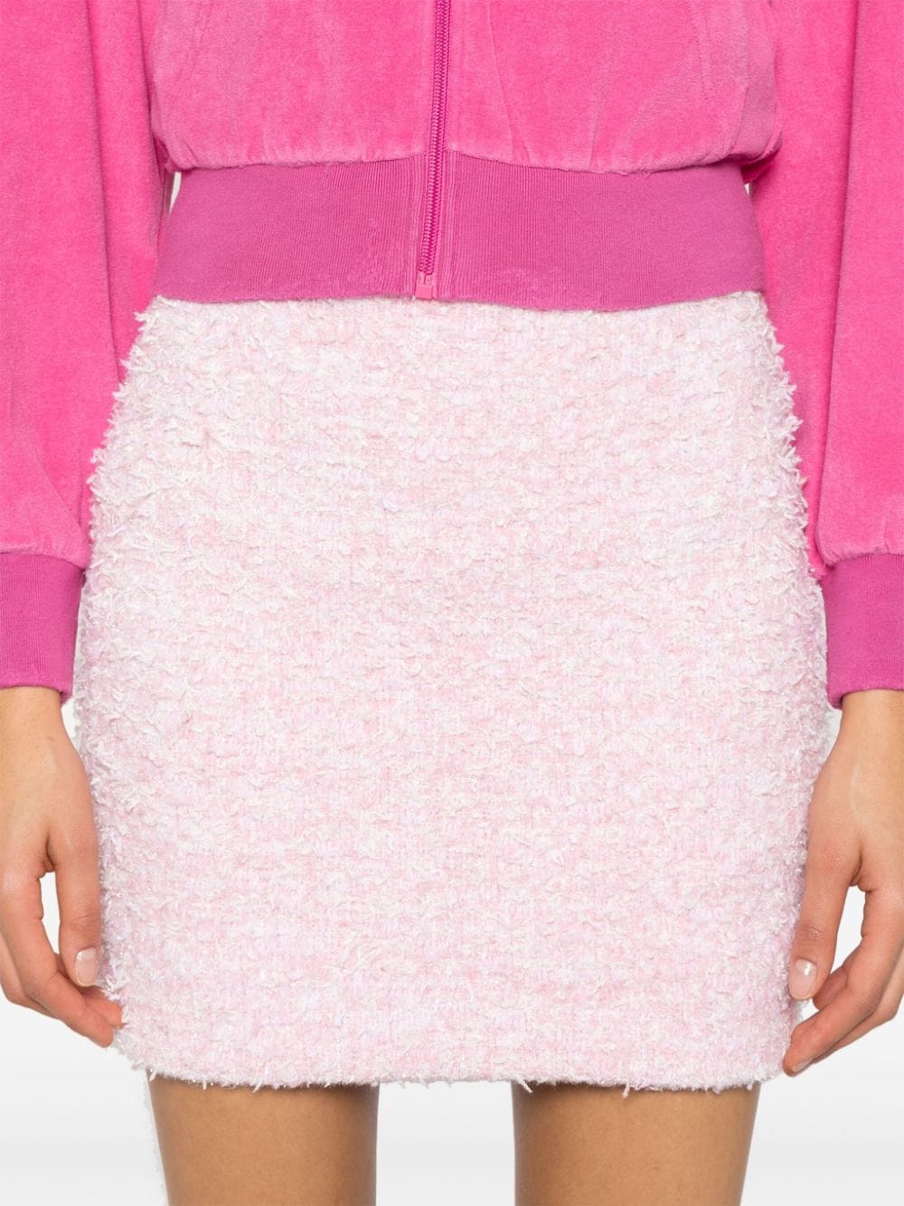 Balenciaga Skirts Pink Cotton Polyamide Viscose