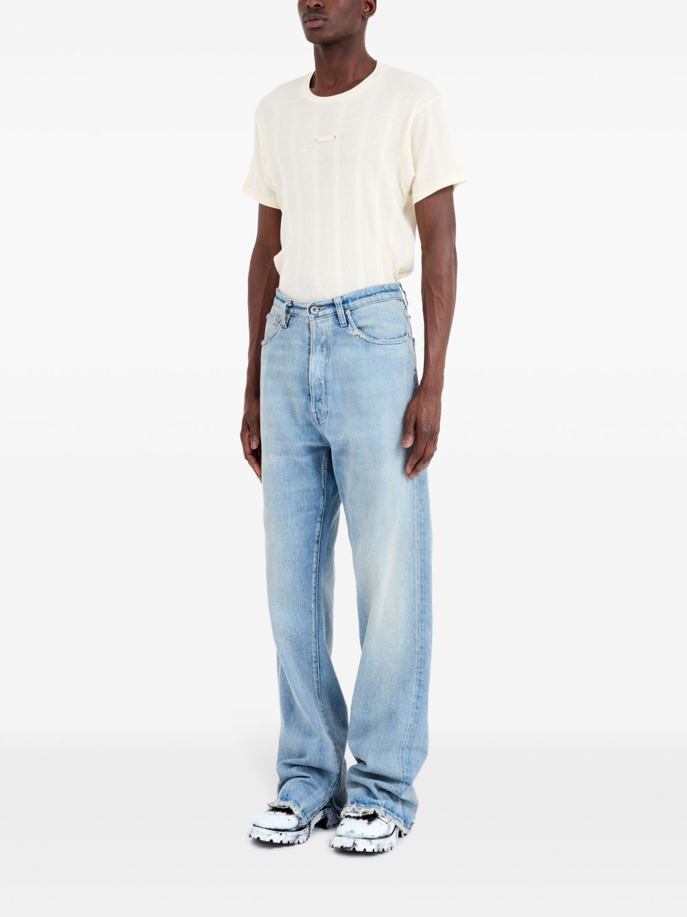 Maison Margiela Jeans Clear Blue Cotton