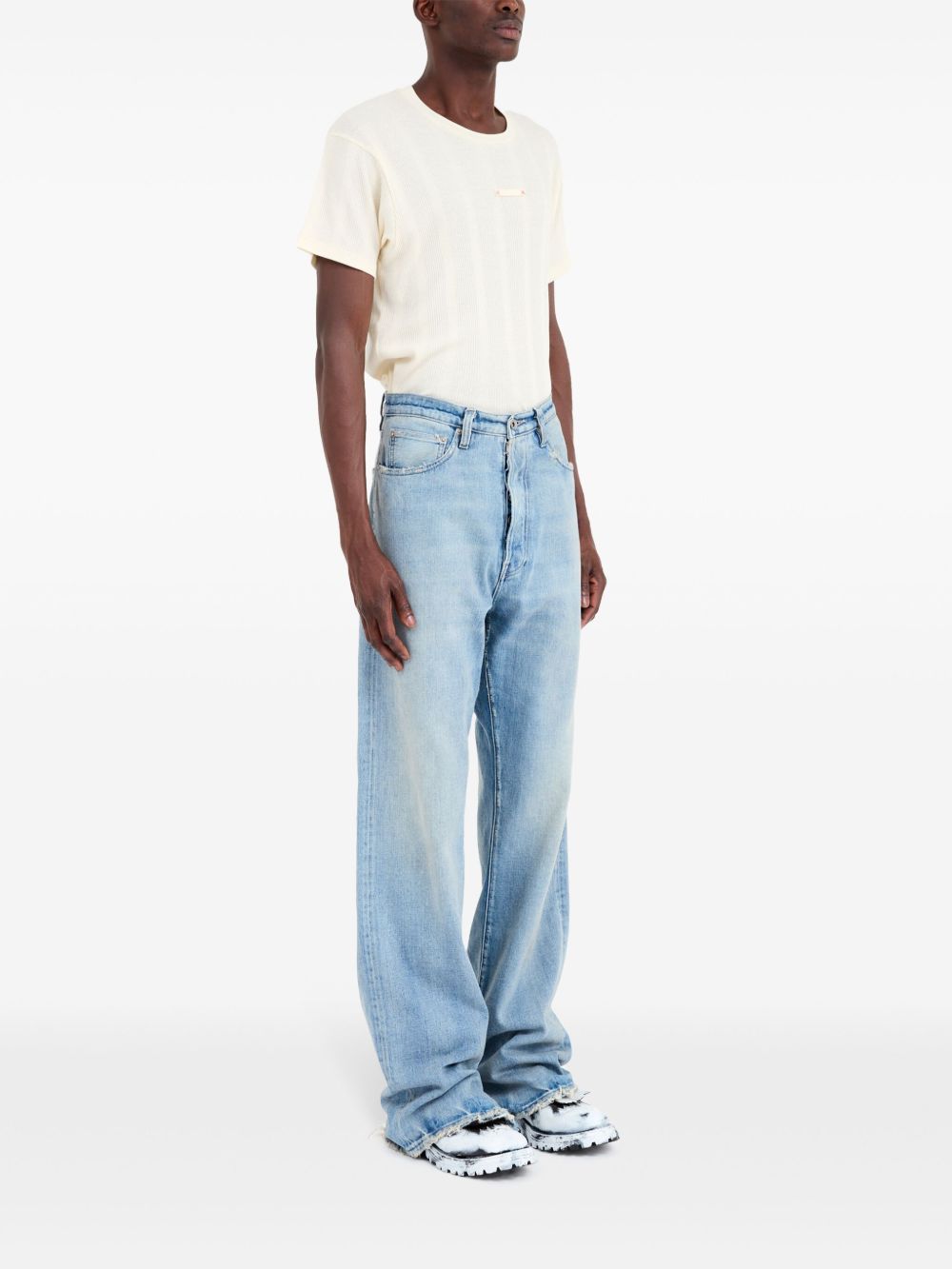 Maison Margiela Jeans Clear Blue Cotton