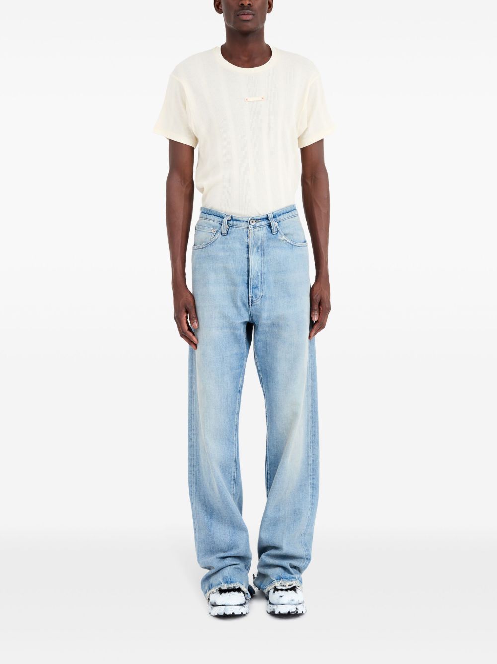 Maison Margiela Jeans Clear Blue Cotton