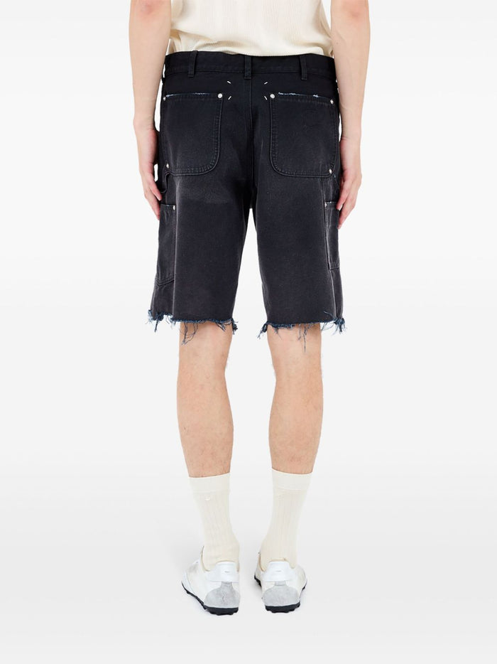 Maison Margiela Shorts Black Cotton