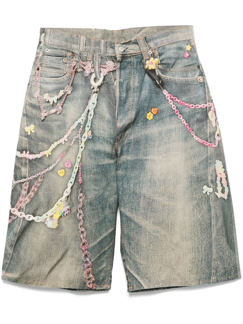 Acne Studios Shorts Blue Cotton