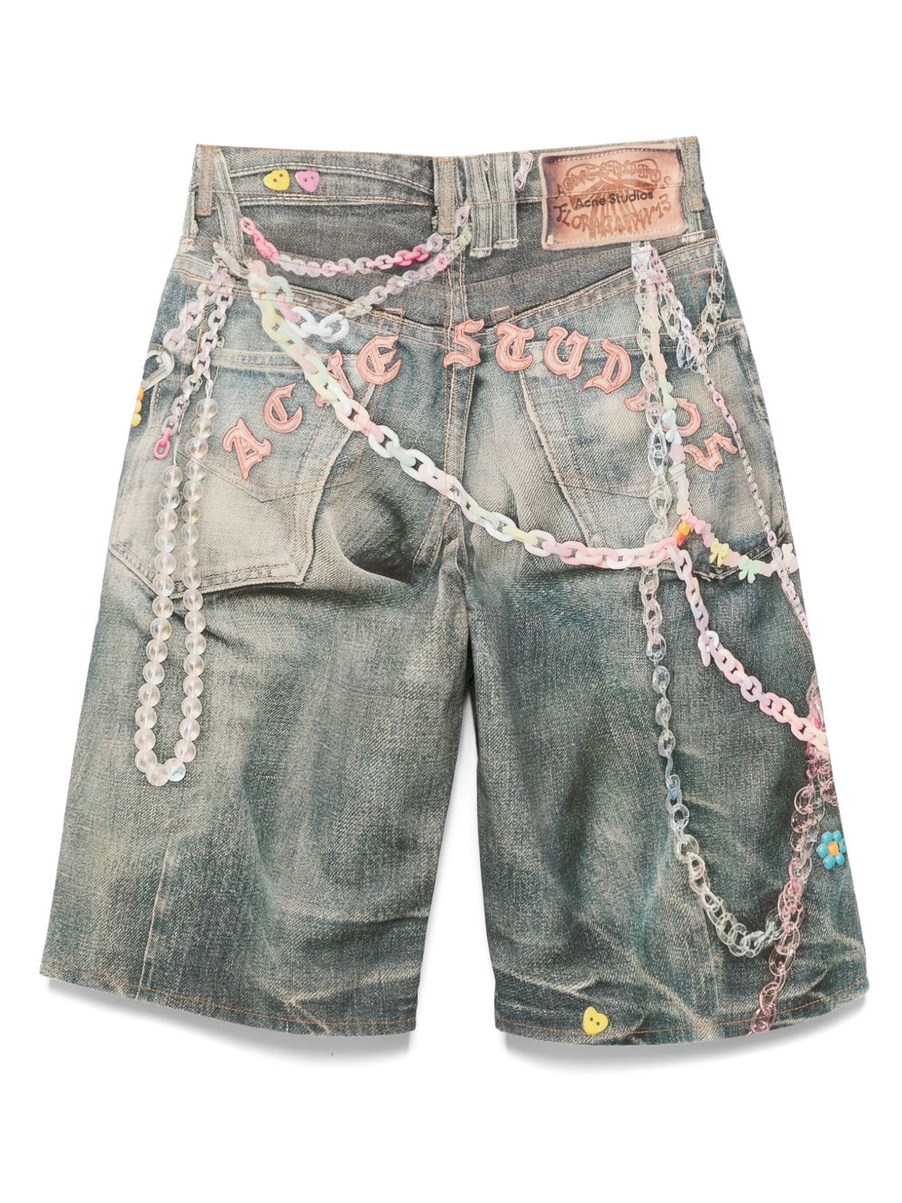 Acne Studios Shorts Blue Cotton
