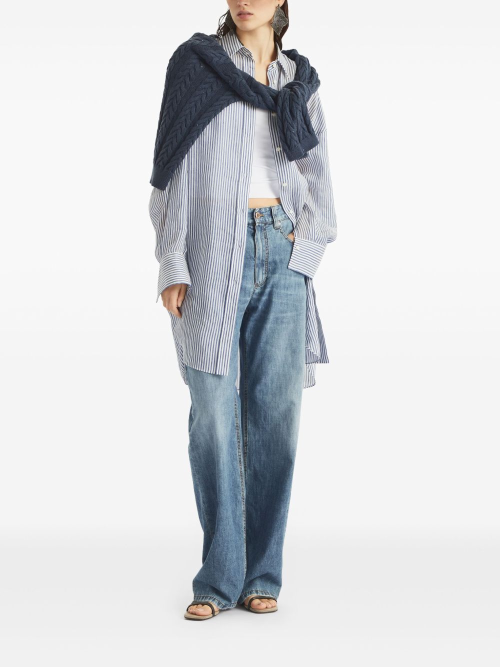 Brunello Cucinelli Jeans Blu Cotton