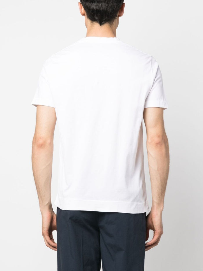 FINAMORE 1925 NAPOLI T-shirts and Polos White Cotton