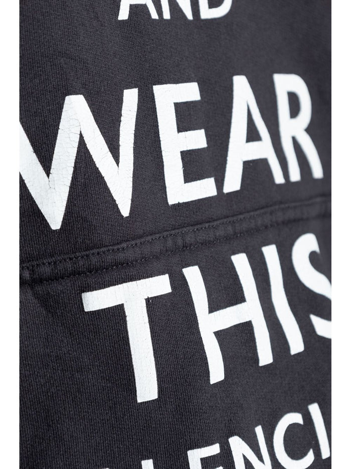 Balenciaga Sweaters Black Cotton