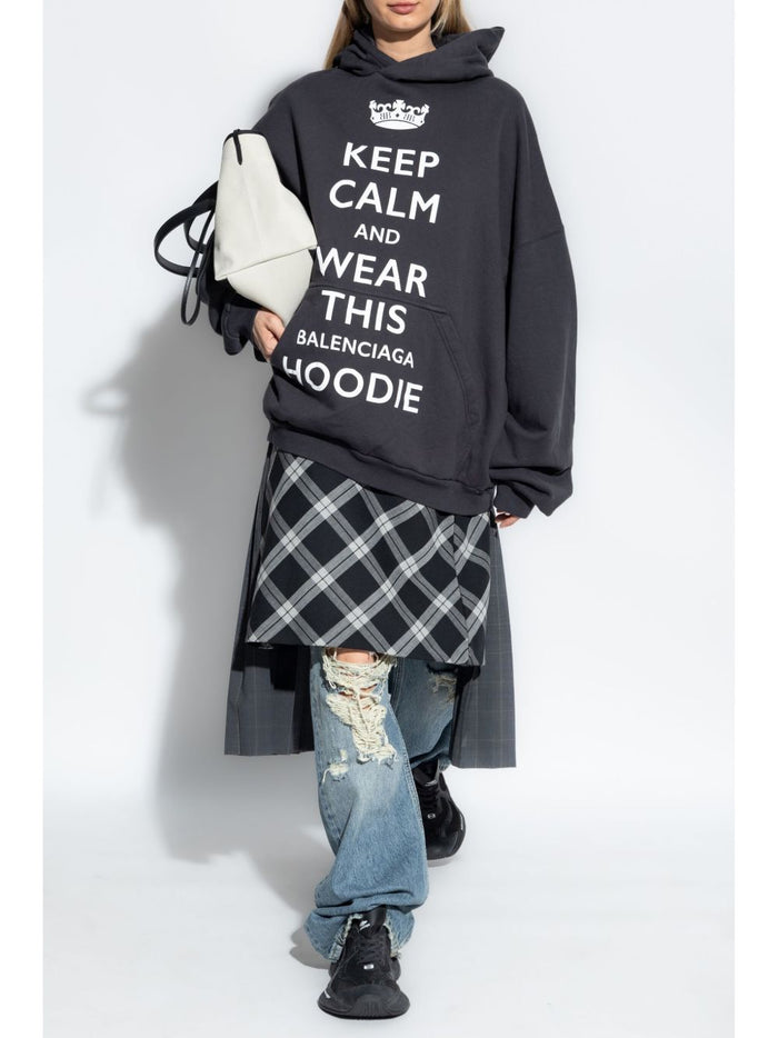 Balenciaga Sweaters Black Cotton