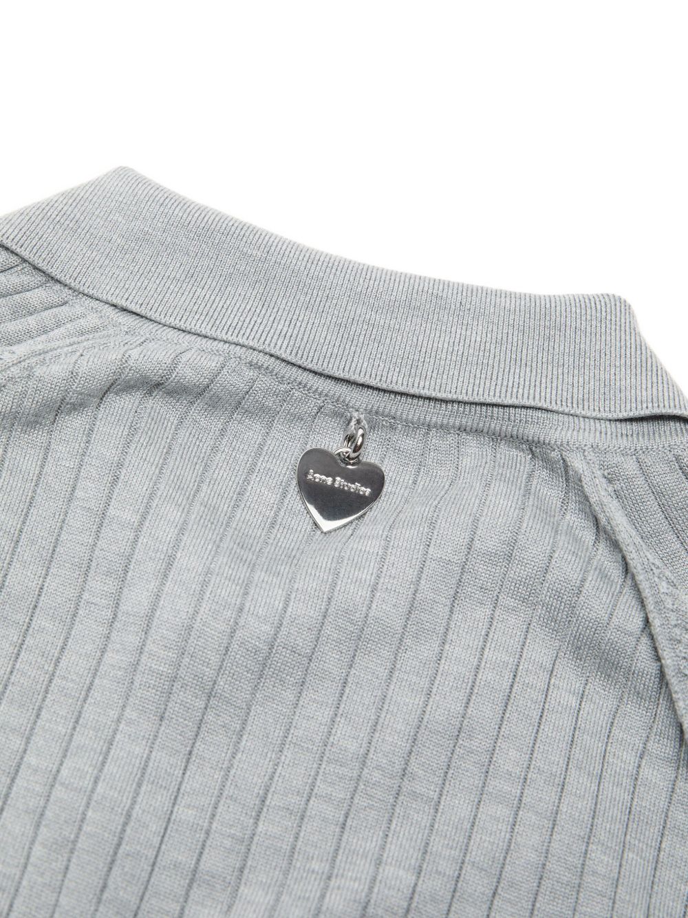 Acne Studios T-Shirts And Polos Grey Silk