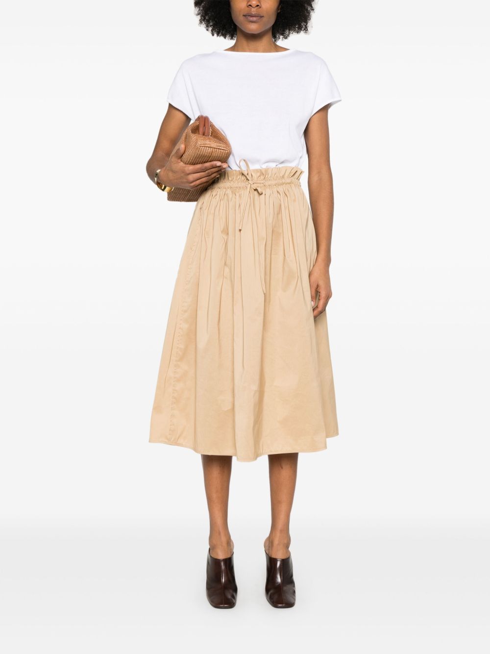 Fabiana Filippi Dresses Beige Cotton