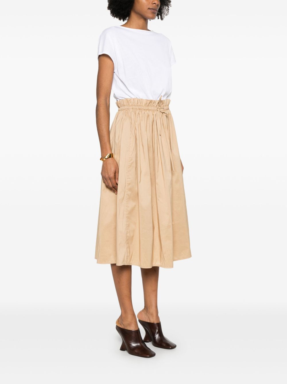 Fabiana Filippi Dresses Beige Cotton