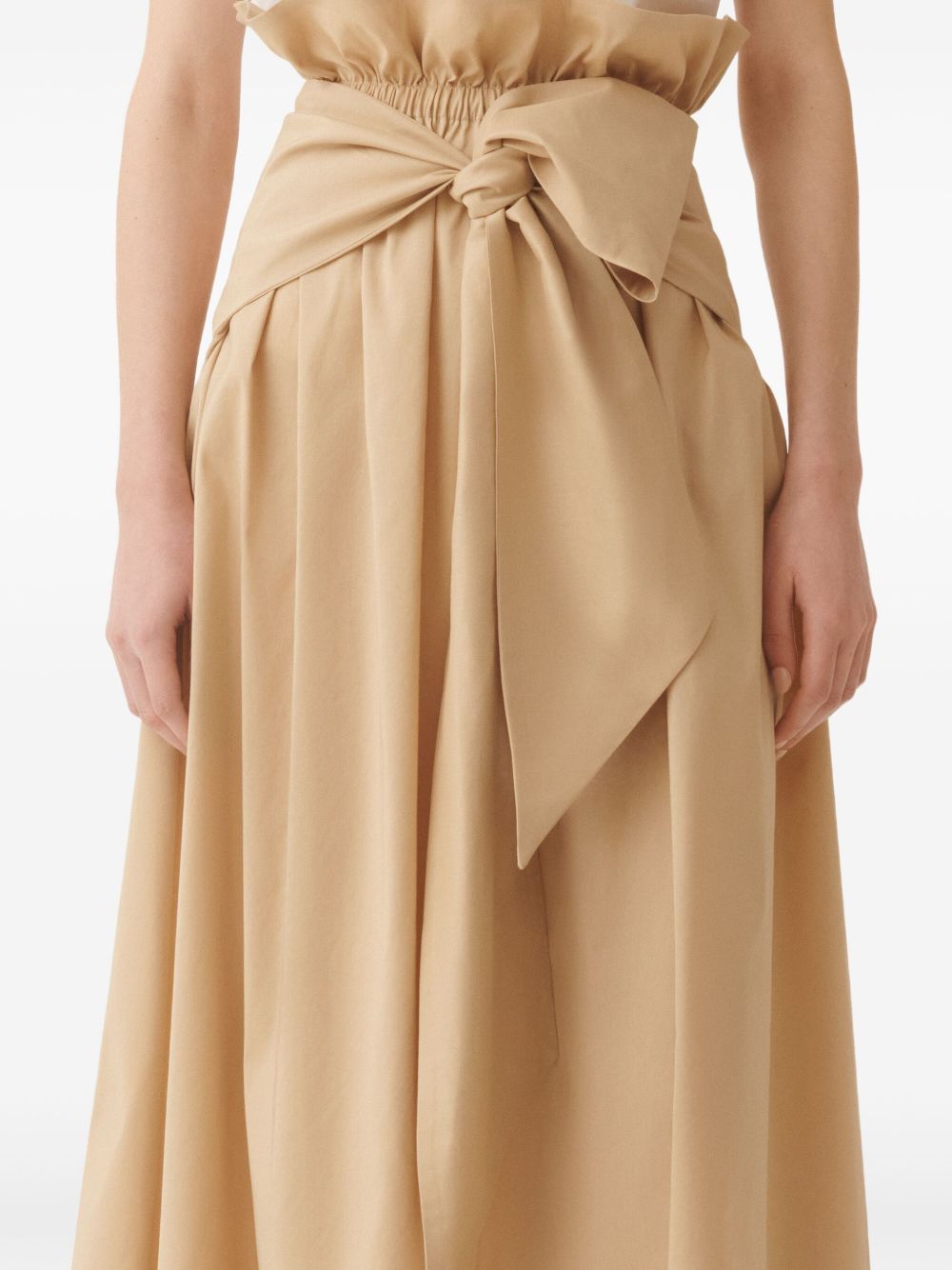 Fabiana Filippi Skirts Beige Fabric