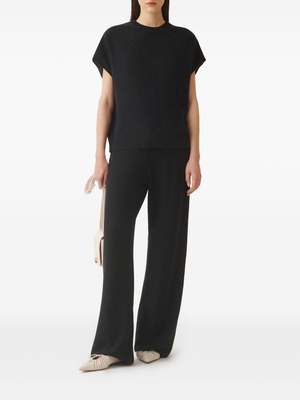 Fabiana Filippi Sweaters Blue Fabric