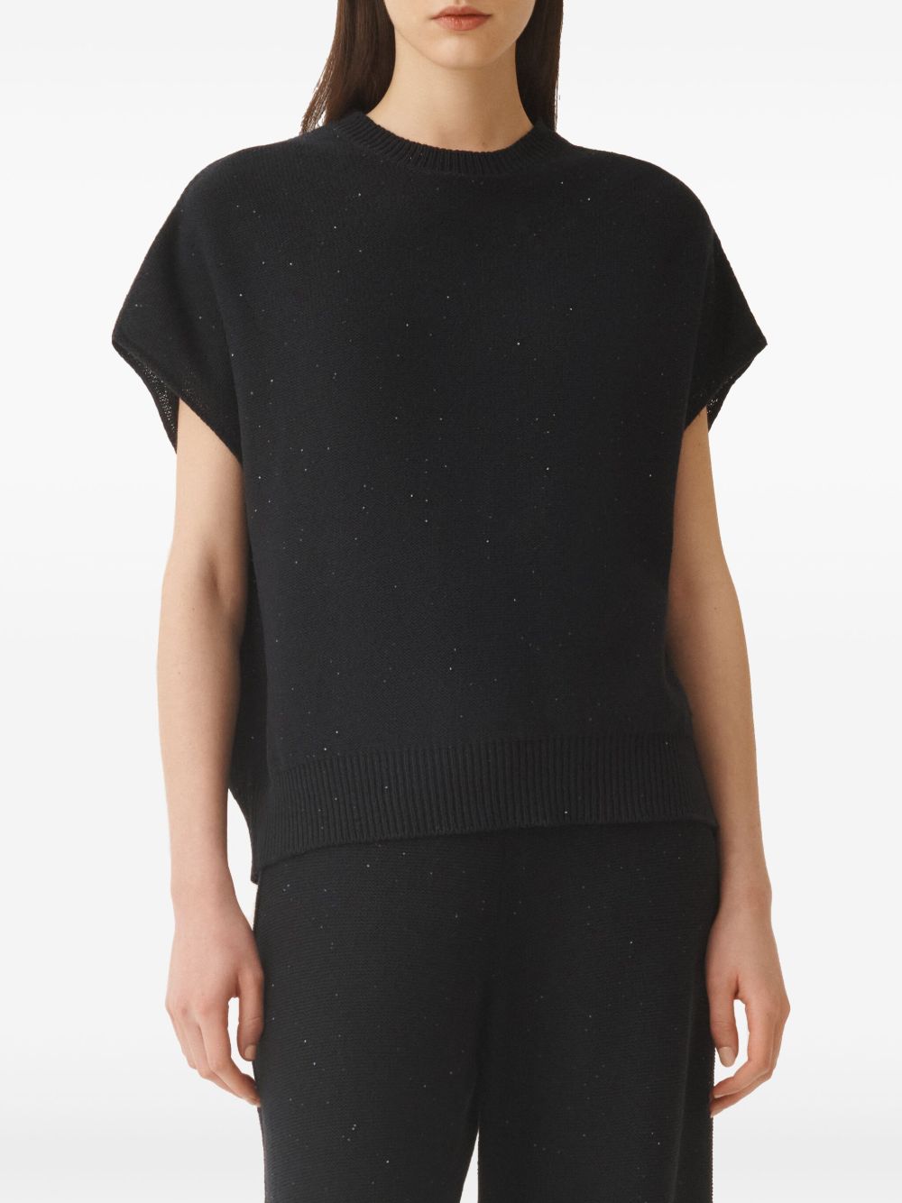 Fabiana Filippi Sweaters Blue Fabric