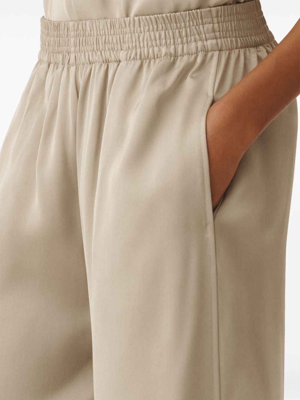 Fabiana Filippi Trousers Beige Viscose