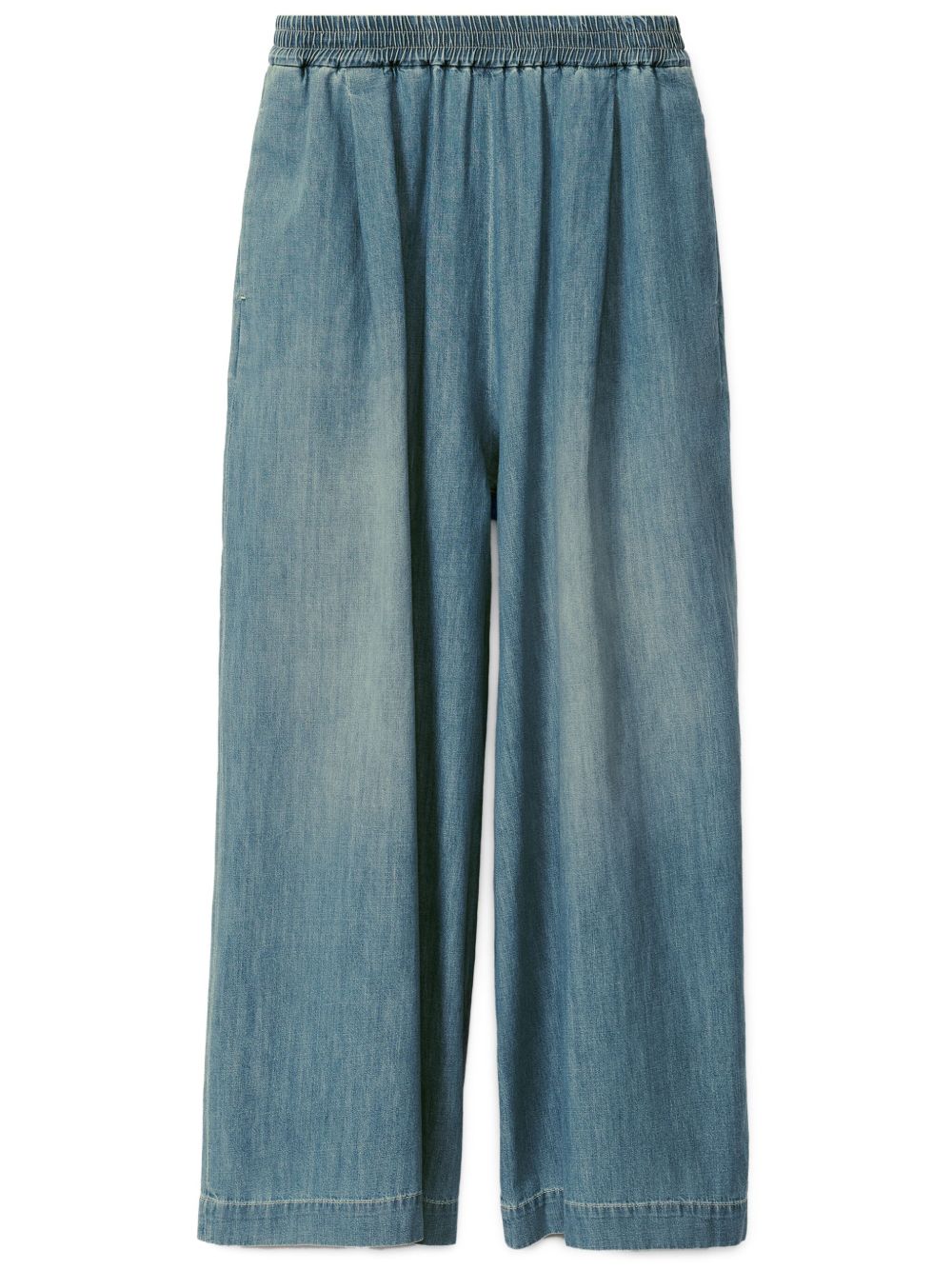 Fabiana Filippi Trousers Clear Blue Fabric