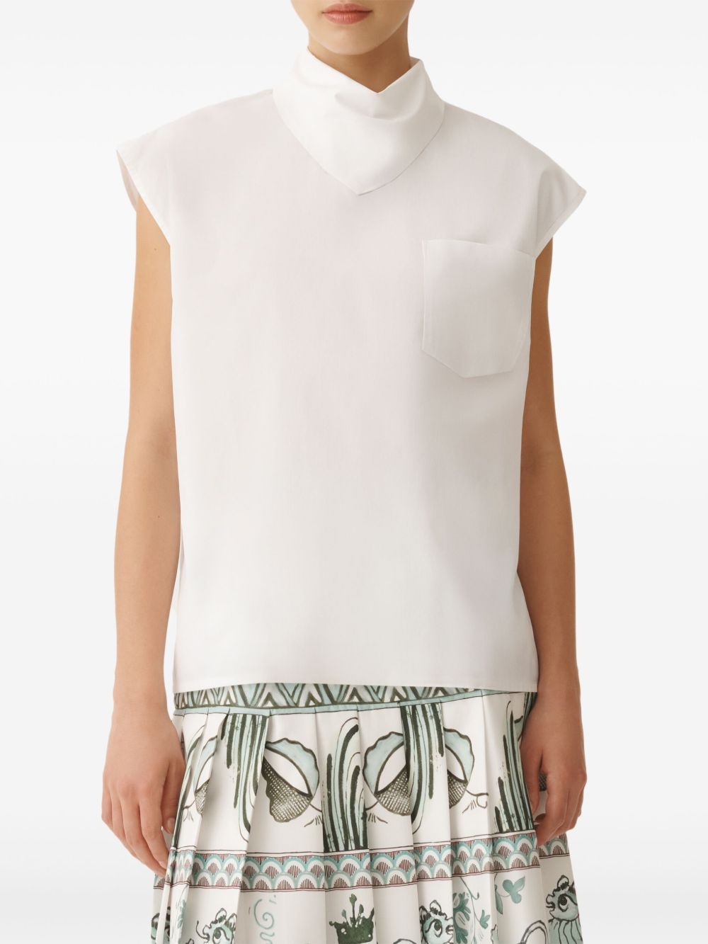 Fabiana Filippi Top White Fabric