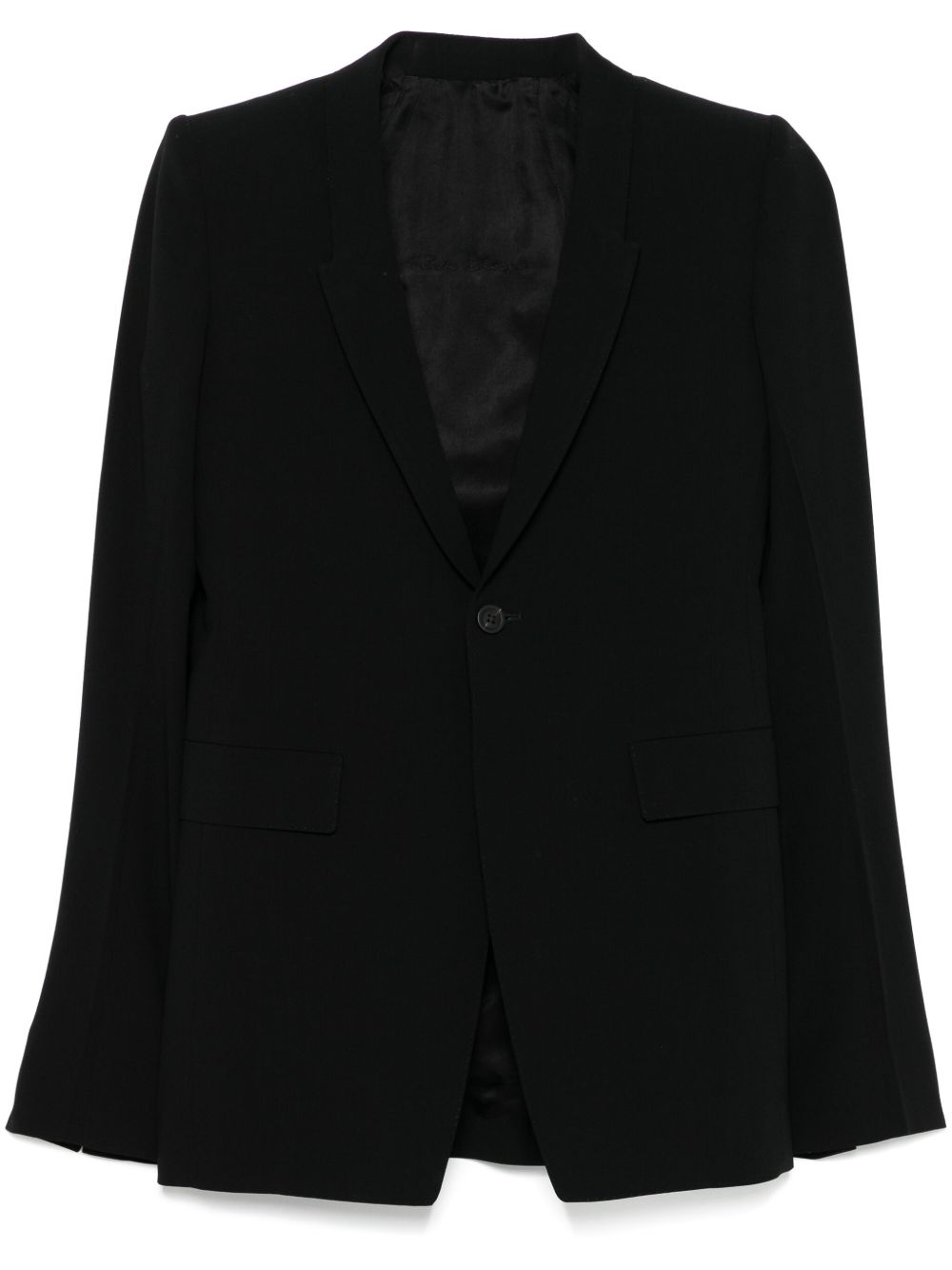 Rick Owens Jackets Black Cotton