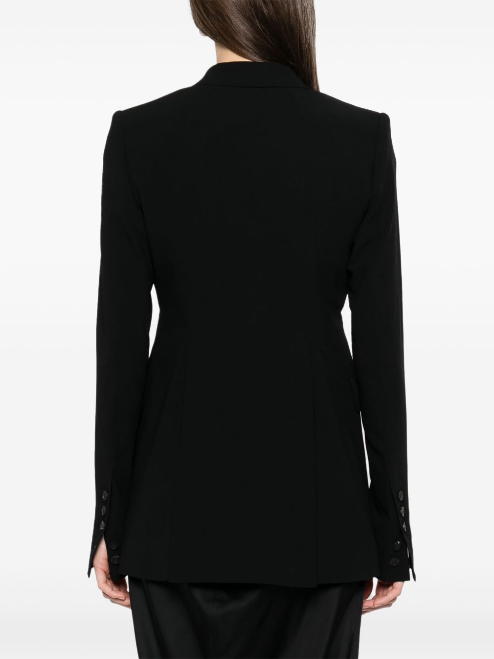 Rick Owens Jackets Black Cotton