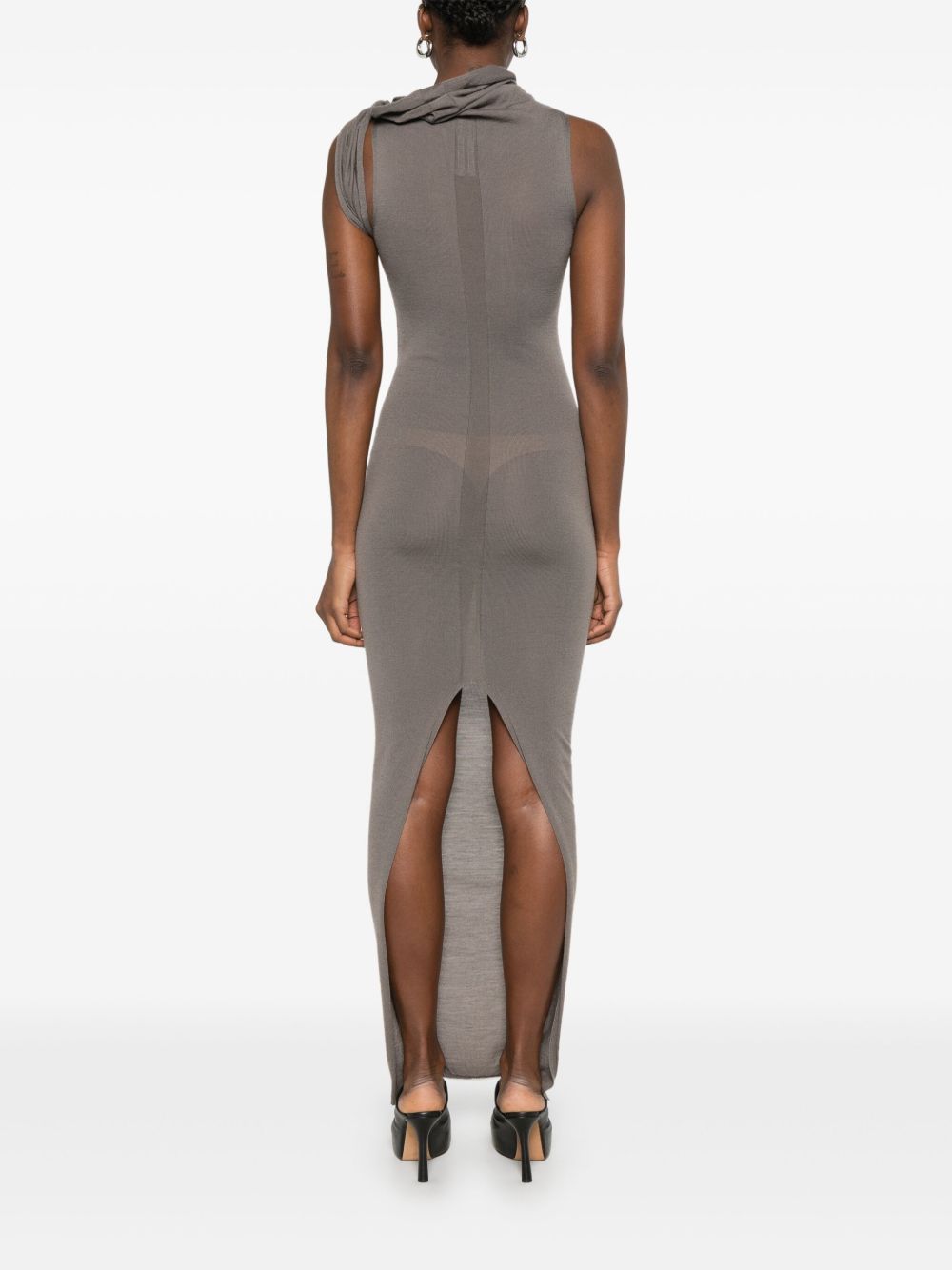 Rick Owens Dresses Grey Virgin Wool