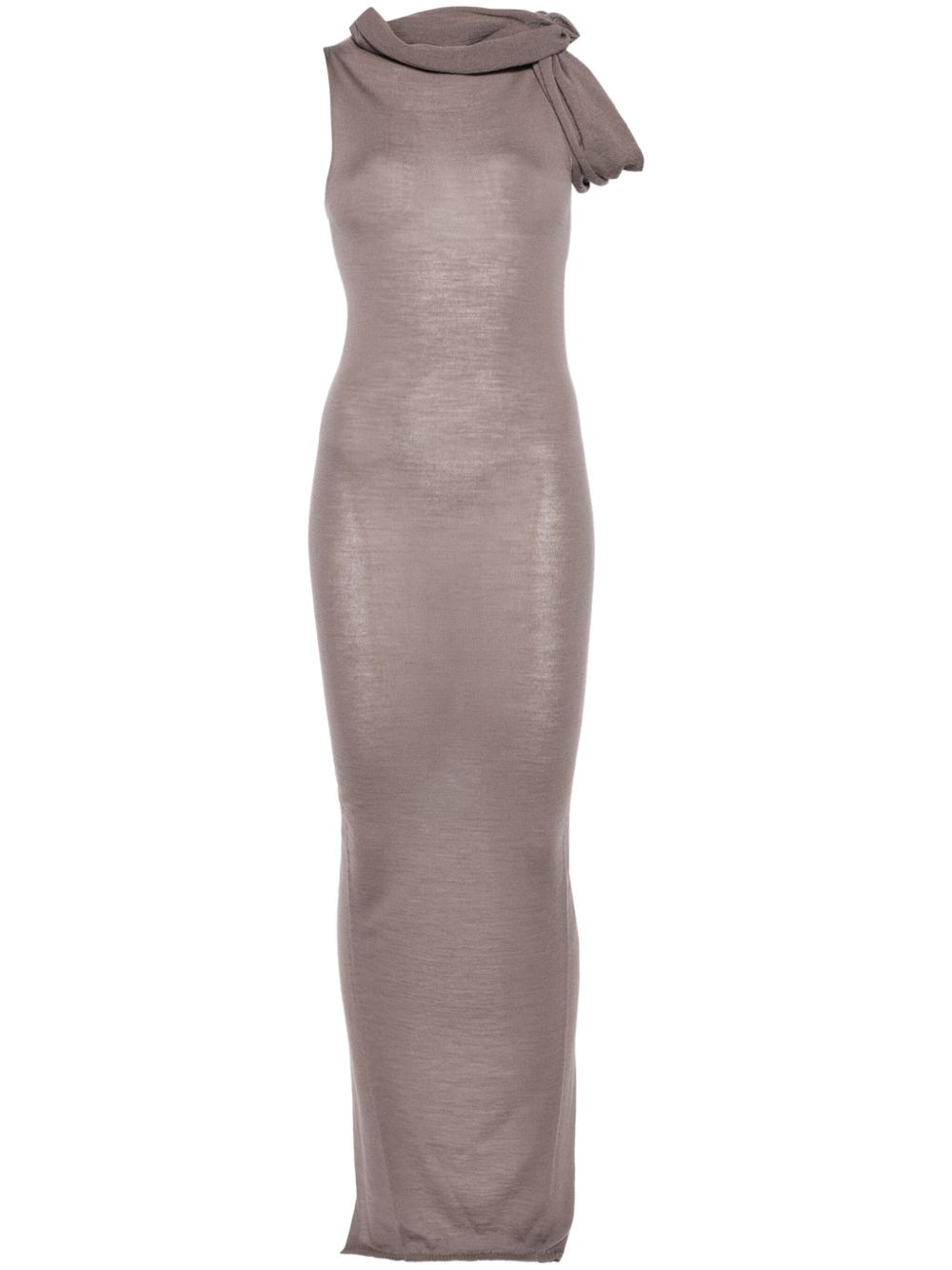 Rick Owens Dresses Grey Virgin Wool