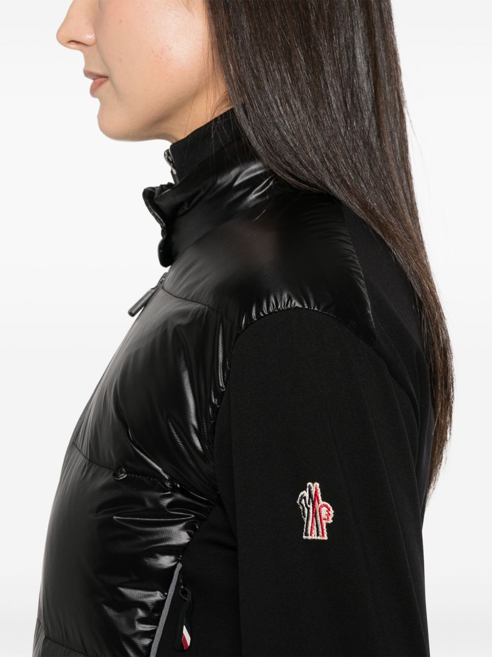 Moncler Grenoble Sweaters Black Outer: Polyamide