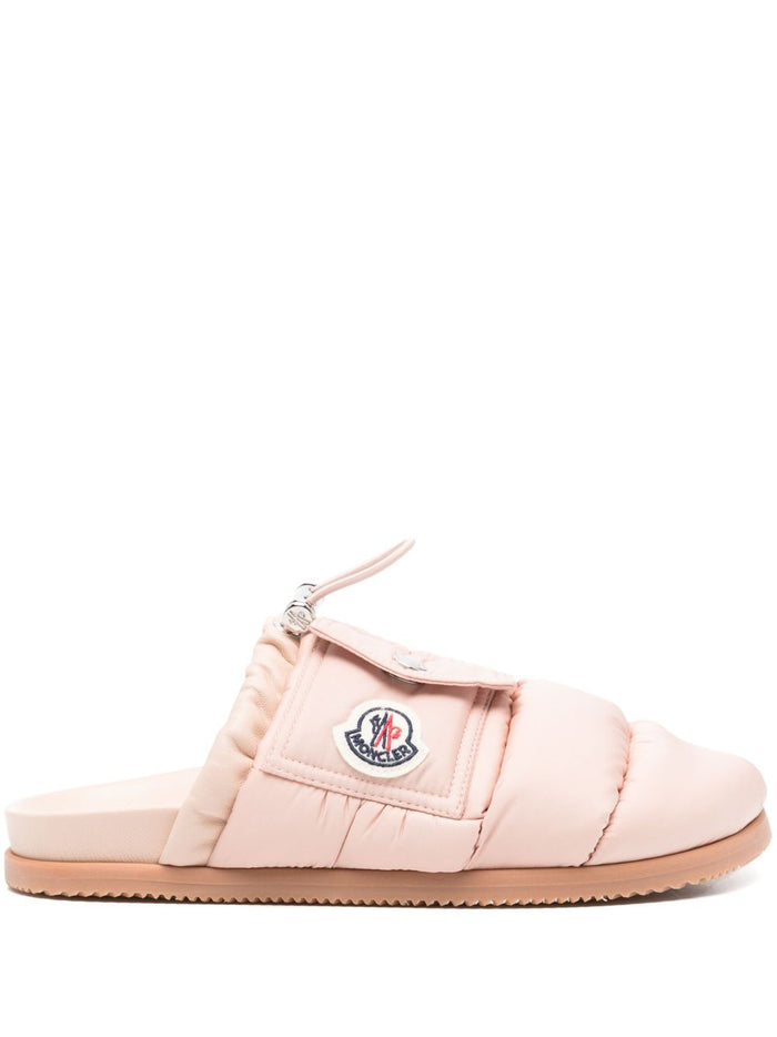 Moncler Sandals Pink Lining: Polyester