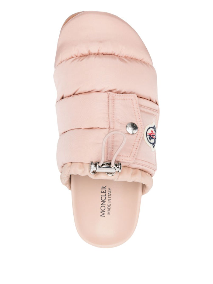 Moncler Sandals Pink Lining: Polyester