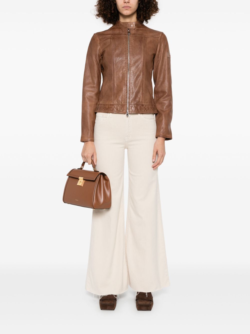 Peuterey Jackets Brown Leather