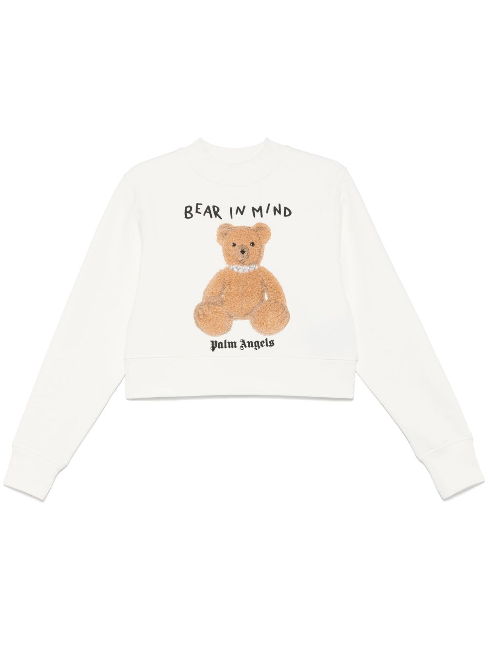 Palm Angels Sweaters White Cotton