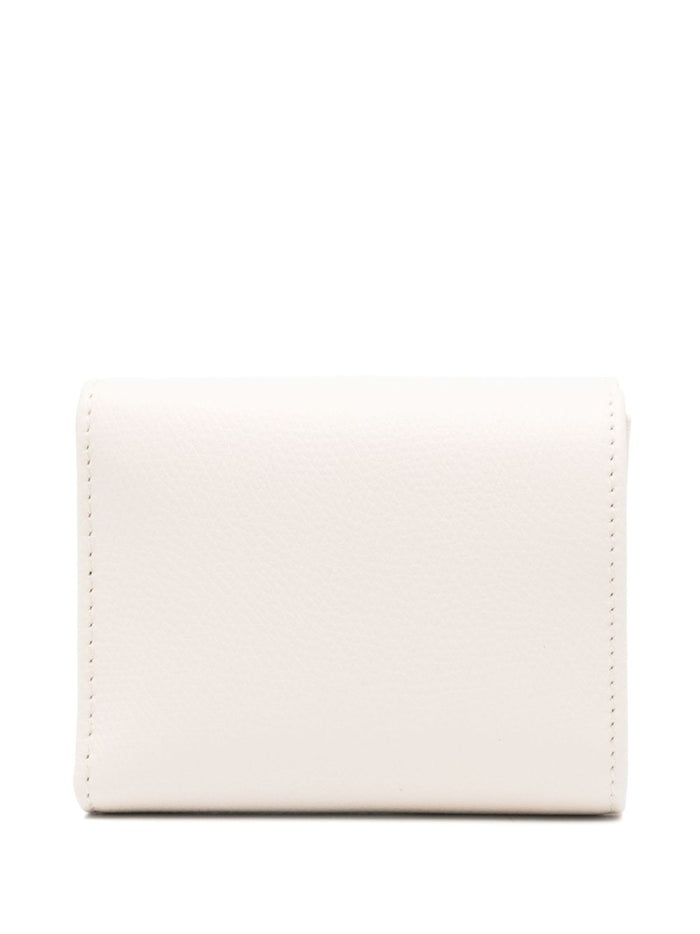 Valentino Garavani Wallets Ivory Calf Leather